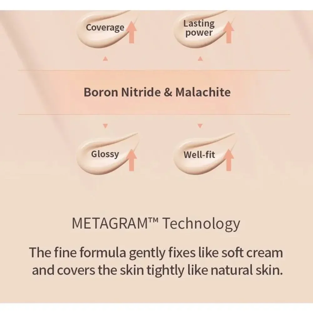KOREA Conscious Fit Cushion Foundation  (15N Comsmic Cream)